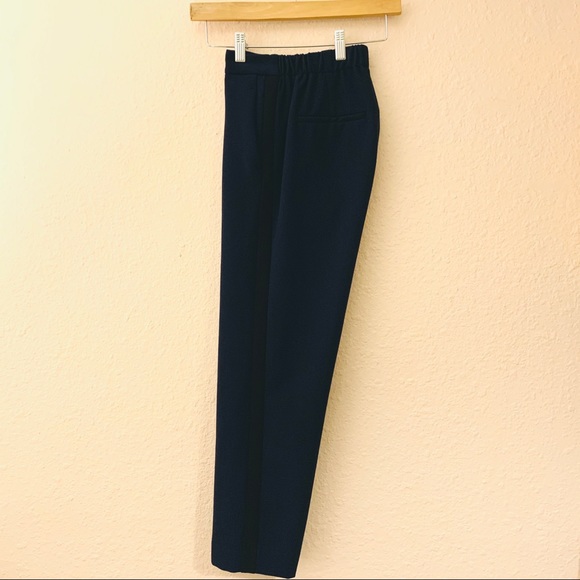 Old Navy Black and Blue Tuxedo Cropped Pant - Picture 2 of 9